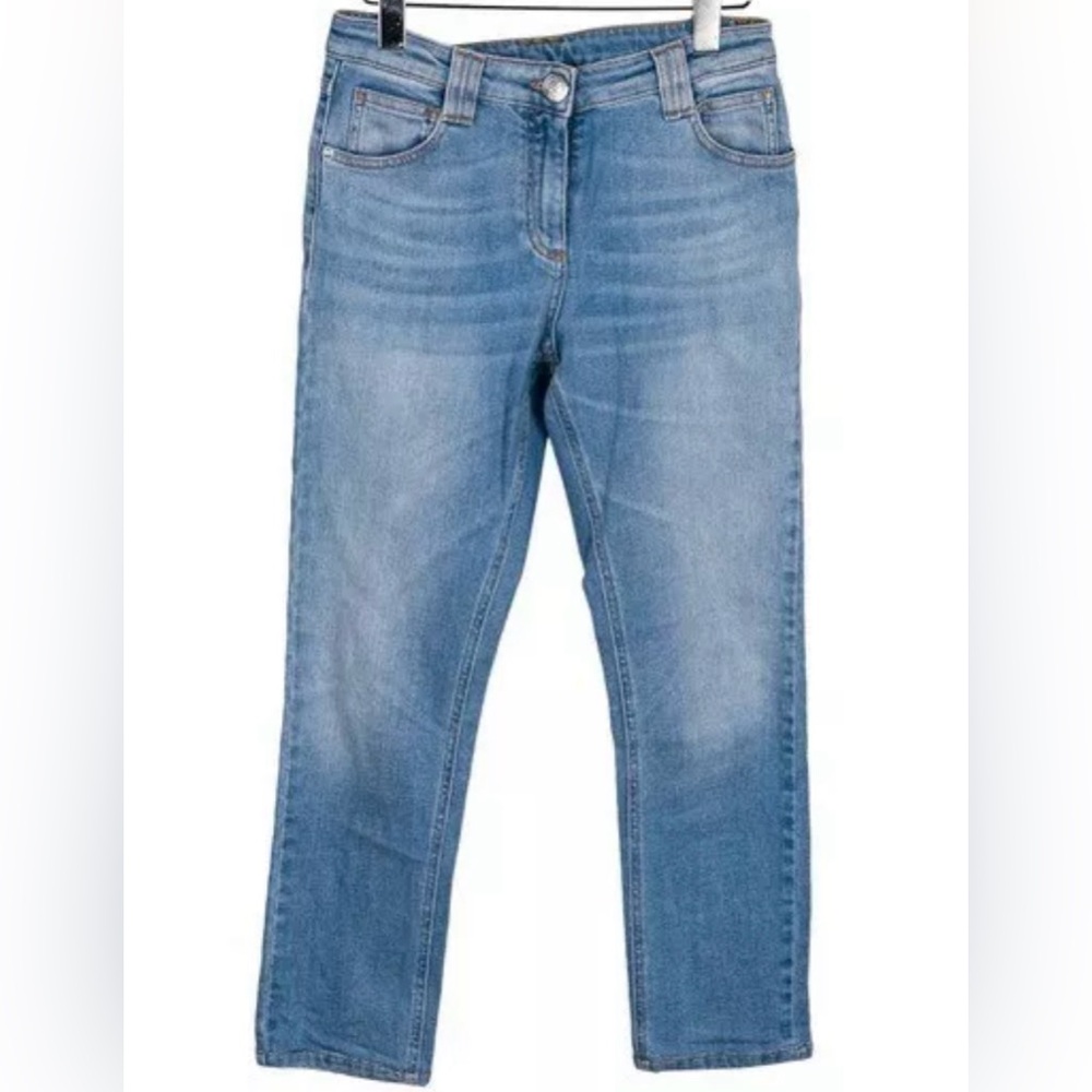 *Balmain* US Sz 6 Midrise Straight Leg Jeans EUC US 28 FR 38